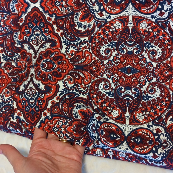 Saint Tropez West Paisley Print Shorts - Sz 8 - Picture 6 of 8